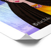 Date night LeeMarie's Creative Design Poster (Ecke)