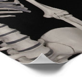 Date Night Niedlich Skelettpaare Poster (Ecke)