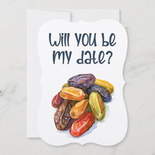 Date Night Spaß - Ein Funny Valentine Meme Einladung (Vorderseite)