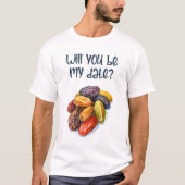 Date Night Spaß - Ein Funny Valentine Meme T-Shirt (Vorderseite)