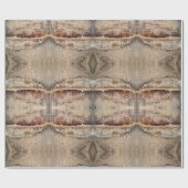 Date Palm Tree Trunk Texture Closeup Foto Geschenkpapier (Flach)