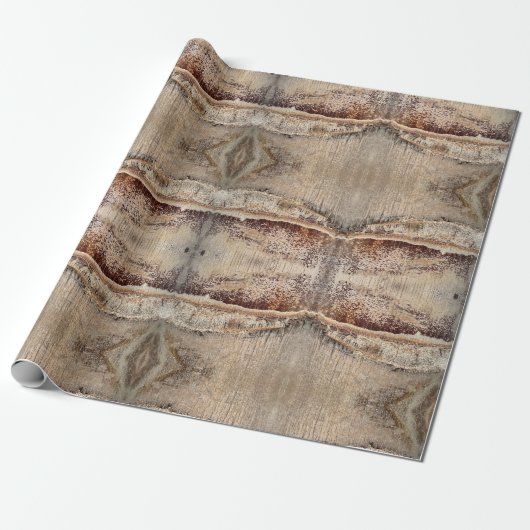 Date Palm Tree Trunk Texture Closeup Foto Geschenkpapier (Ungerollt)