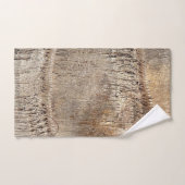 Date Palm Tree Trunk Texture Closeup Foto Image Badhandtuch Set (Handtuch)