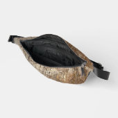 Date Palm Tree Trunk Texture Closeup Foto Image Bauchtasche (Offen)