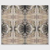 Date Palm Tree Trunk Texture Closeup Foto Image Geschenkpapier (Flach)