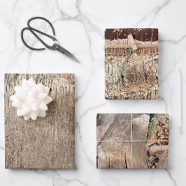 Date Palm Tree Trunk Texture Closeup Foto Image Geschenkpapier Set
