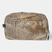 Date Palm Tree Trunk Texture Closeup Foto Image Waschbeutel (Vorderseite)