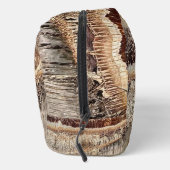 Date Palm Tree Trunk Texture Closeup Foto Image Waschbeutel (Rechts)