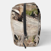 Date Palm Tree Trunk Texture Closeup Foto Image Waschbeutel (Rechts)