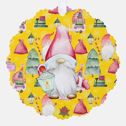 Date Paper Ornament Karte (Vorderseite)