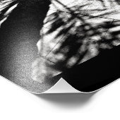 Date Tree Shadow Fotodruck (Ecke)
