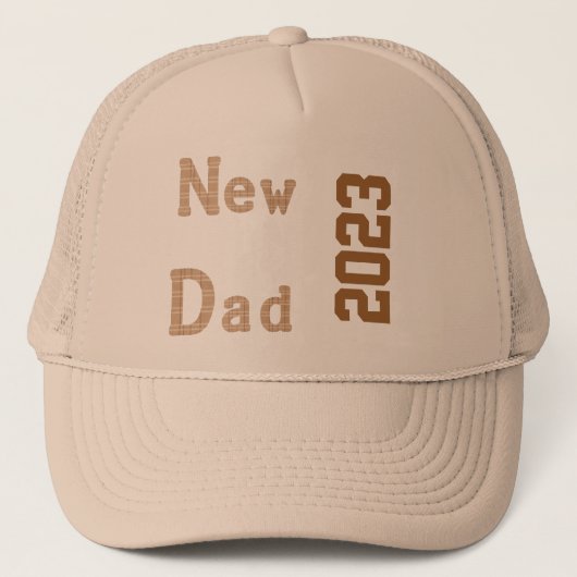 Dated New Dad Cap Truckerkappe (Vorderseite)