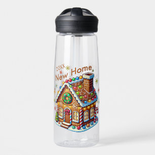 Dated New Zuhause Gingerbread House Trinkflasche