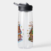 Dated New Zuhause Gingerbread House Trinkflasche (Rechts)