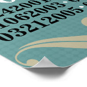 Dated Wall Art - Familien mit 6 Kindern Poster (Ecke)