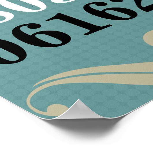 Dated Wall Art - Familien mit einem Kind Poster (Ecke)