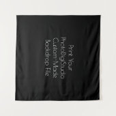 DATEI DRUCKEN: Benutzerdefinierter Hintergrund auf Wandteppich (Vorderseite (Horizontal))