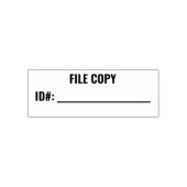 DATEI-KOPIE | Aktenzeichen und Datum Permastempel (Design)