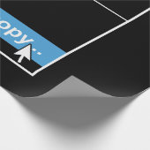 Datei Kopieren von Computerwissenschaften Geschenkpapier (Ecke)