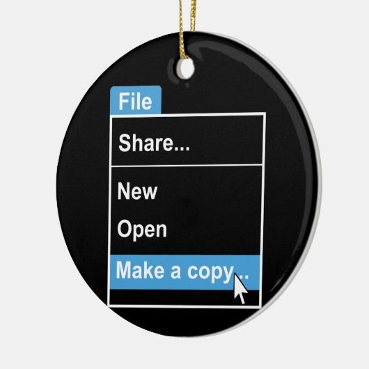 Datei Kopieren von Computerwissenschaften Keramik Ornament (Links)