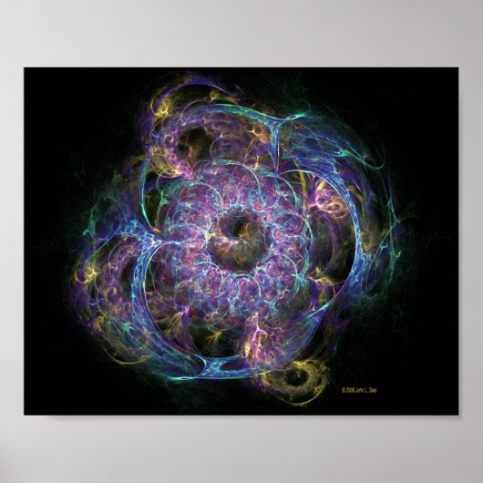 Dateien 8" x 10" Print Poster (Vorne)