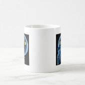 Dateien gelöscht Skull Funny Mug Kaffeetasse (Mittel)