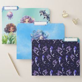Dateiordner für Mermaid Papiermappe