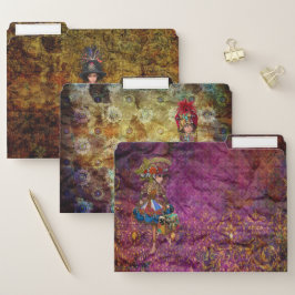 Dateiordner Vagabond-Auflistung Papiermappe