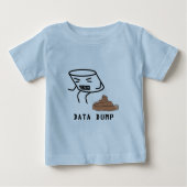 Daten-Dump Baby T-shirt (Vorderseite)