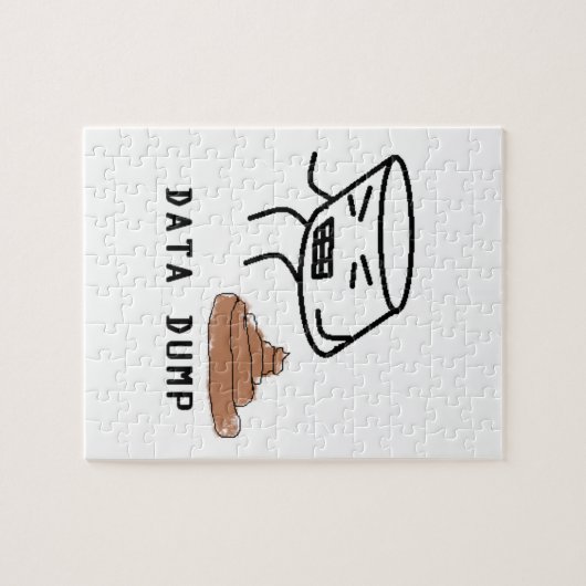 Daten-Dump Puzzle (Horizontal)