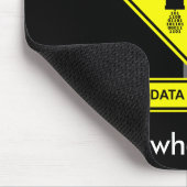 Daten-Durchsickern Mousepad (Ecke)