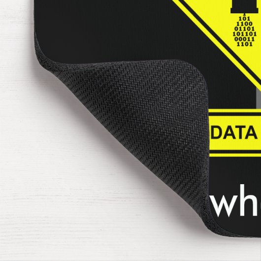 Daten-Durchsickern Mousepad (Ecke)