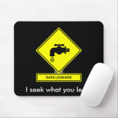 Daten-Durchsickern Mousepad (Mit Mouse)
