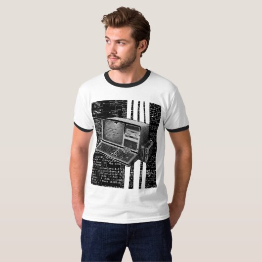 Daten-Durchsickern T-Shirt (Vorne ganz)