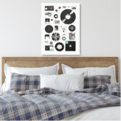 Daten | Florent Bodart Leinwanddruck (Insitu (Schlafzimmer))