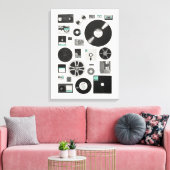 Daten | Florent Bodart Leinwanddruck (Insitu (Wohnzimmer))