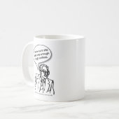 Daten-Folterung Kaffeetasse (Vorderseite Links)