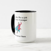 Daten-Manager Tasse (Vorderseite Links)