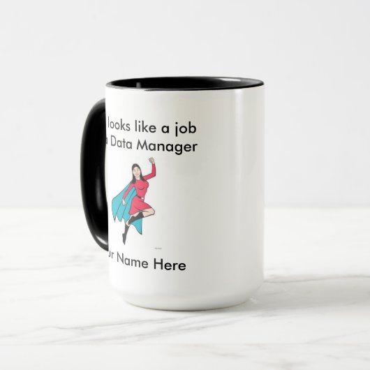 Daten-Manager Tasse (Vorderseite Links)