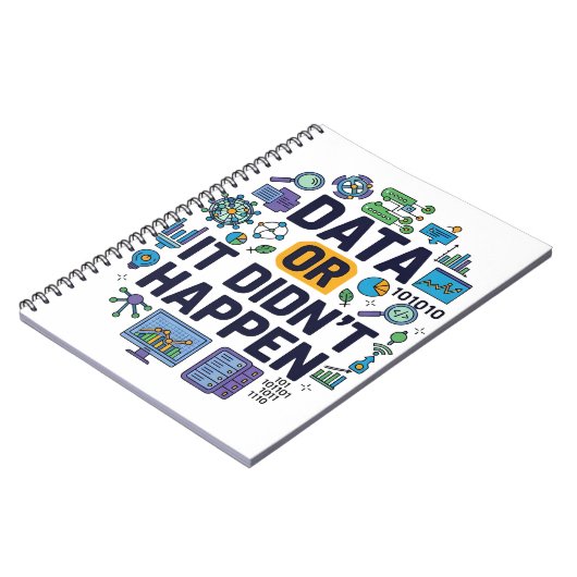 Daten oder es geschah nicht mit Analytik und Spaß Notizblock (Linke Seite)