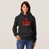 Daten sind die neuen Daten des Bacon Programmer An Hoodie (Vorne ganz)