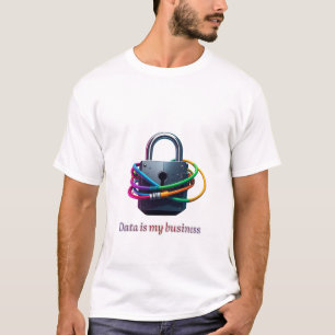 Daten sind mein Geschäft – Cyber-Sicherheit & Tech T-Shirt