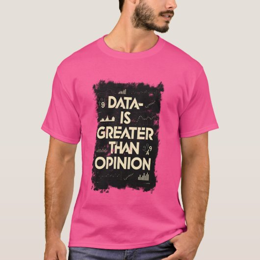 Daten, Statistiken, Datenanalyse, Datenwissenschaf T-Shirt (Vorderseite)
