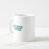 Daten steuern Entscheidungen | Business-Analytics- Kaffeetasse (Vorderseite Links)