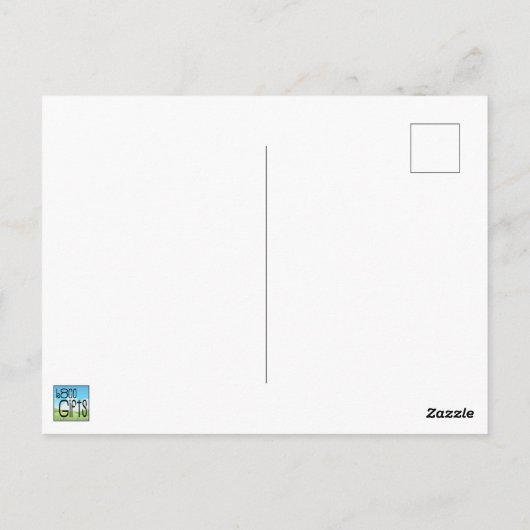 Daten tun das nicht, Daten tun es | Daten sind plu Postkarte (Rückseite)