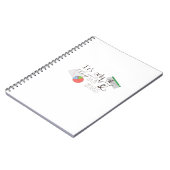 Daten und Grafiken - Funny Zitat Notizblock (Linke Seite)