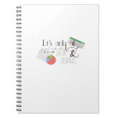 Daten und Grafiken - Funny Zitat Notizblock (Vorderseite)