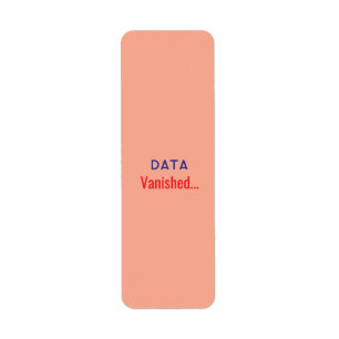 Daten verschwanden Text Teppiche