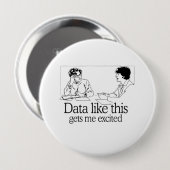 DATEN WIE DIESE WERDEN MIR ERWARTET BUTTON (Vorne & Hinten)