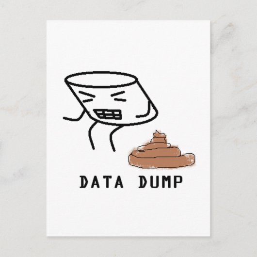 Datenabgleich Postkarte (Vorderseite)